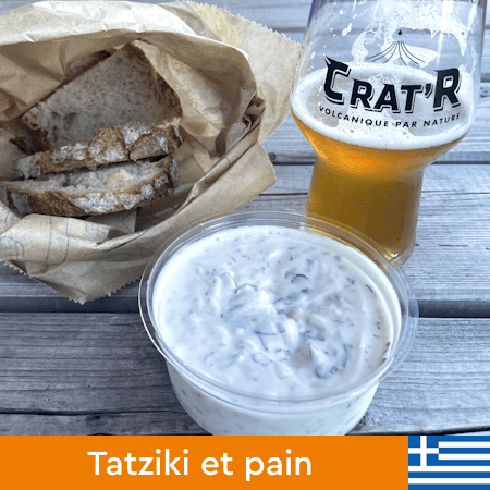 Tatziki et pain - Grèce